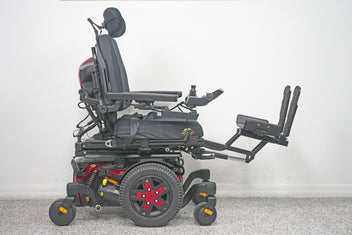 Quantum Edge 3 Stretto Power Wheelchair 12" iLevel Seat Lift, Tilt, Recline & Legs - 7890