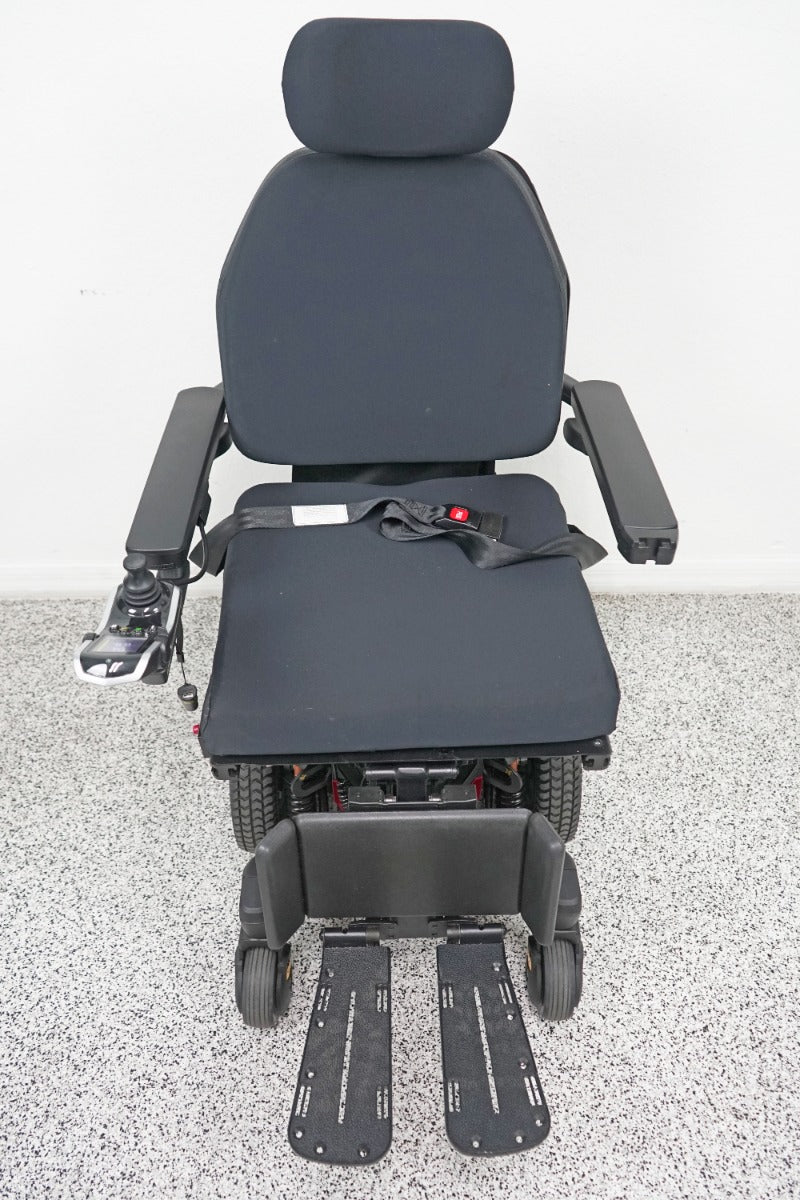 Quantum Edge 3 Stretto Power Wheelchair 12" iLevel Seat Lift, Tilt, Recline & Legs - 7890