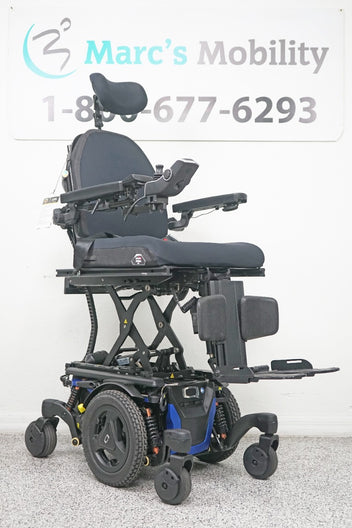 Quantum Edge 3 Stretto Power Wheelchair 12" iLevel Seat Lift, Tilt, Recline & Legs - 7851