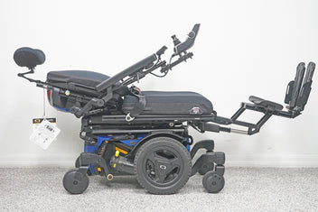 Quantum Edge 3 Stretto Power Wheelchair 12" iLevel Seat Lift, Tilt, Recline & Legs - 7851