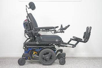 Quantum Edge 3 Stretto Power Wheelchair 12" iLevel Seat Lift, Tilt, Recline & Legs - 7851
