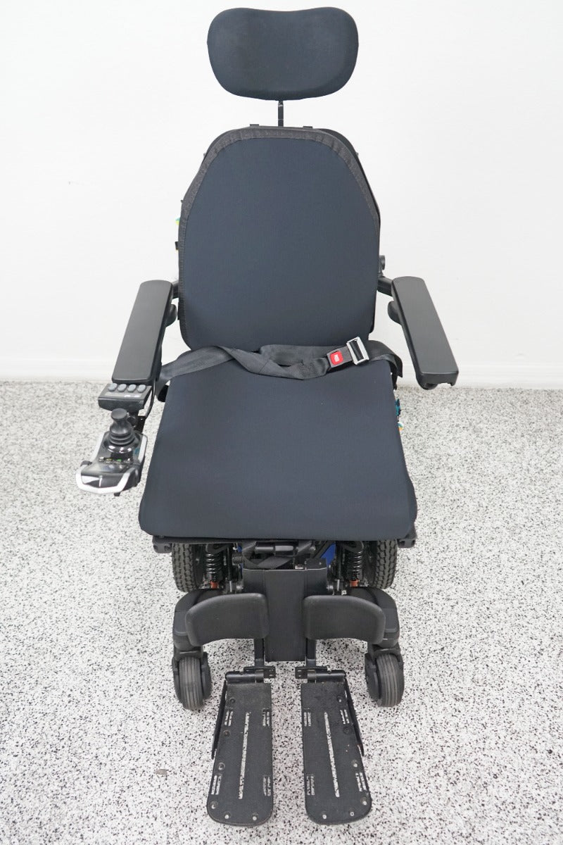 Quantum Edge 3 Stretto Power Wheelchair 12" iLevel Seat Lift, Tilt, Recline & Legs - 7851