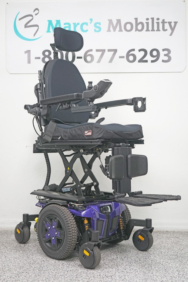 Quantum Edge 3 Power Wheelchair 12" iLevel Seat Lift, Tilt, Recline & Legs - 7819