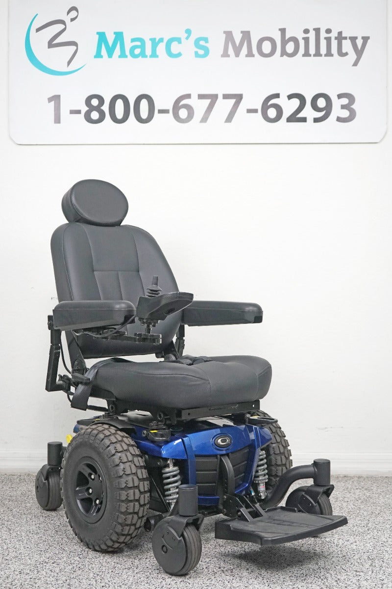 Quantum Q6 Edge Power Wheelchair Large Knobby Tires - 7883