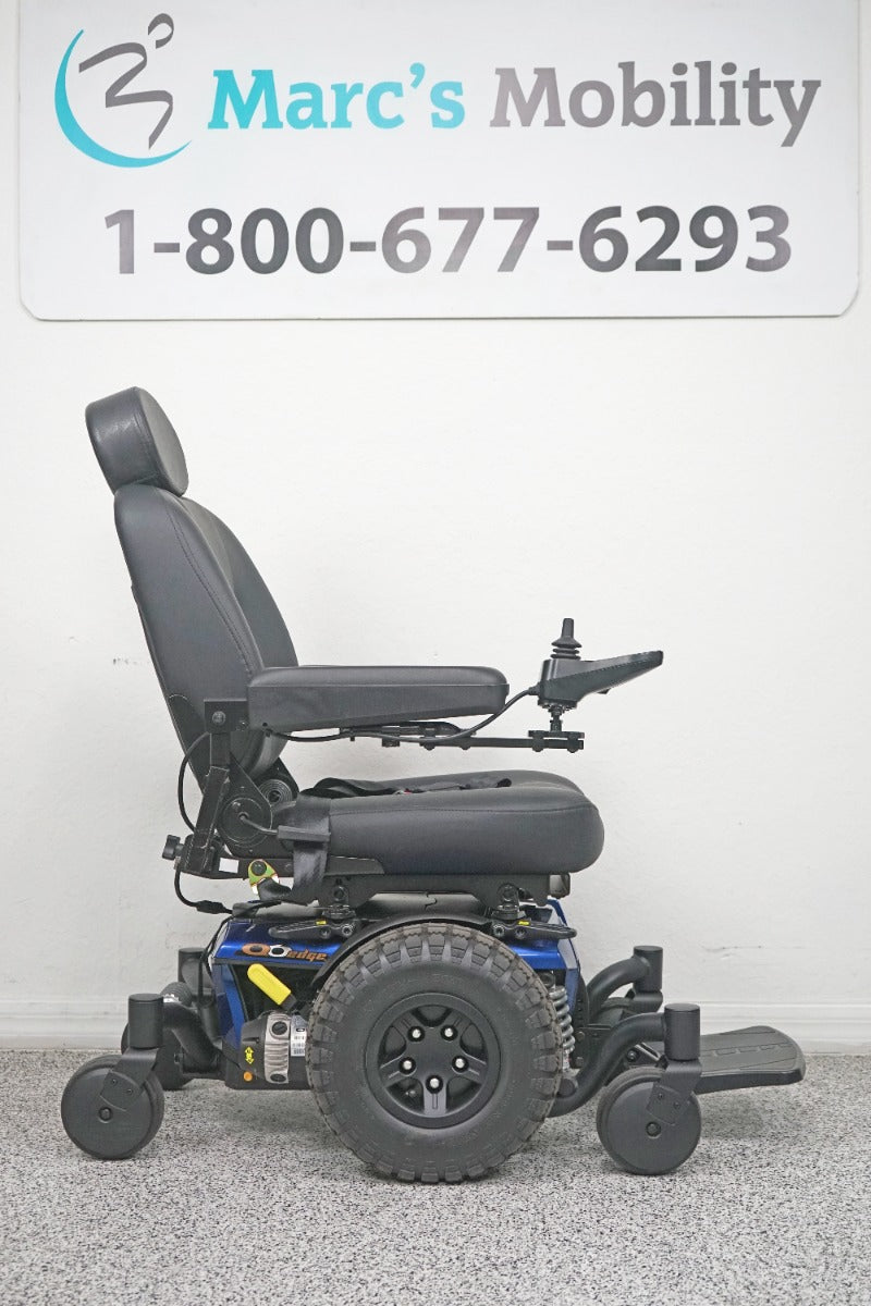 Quantum Q6 Edge Power Wheelchair Large Knobby Tires - 7883