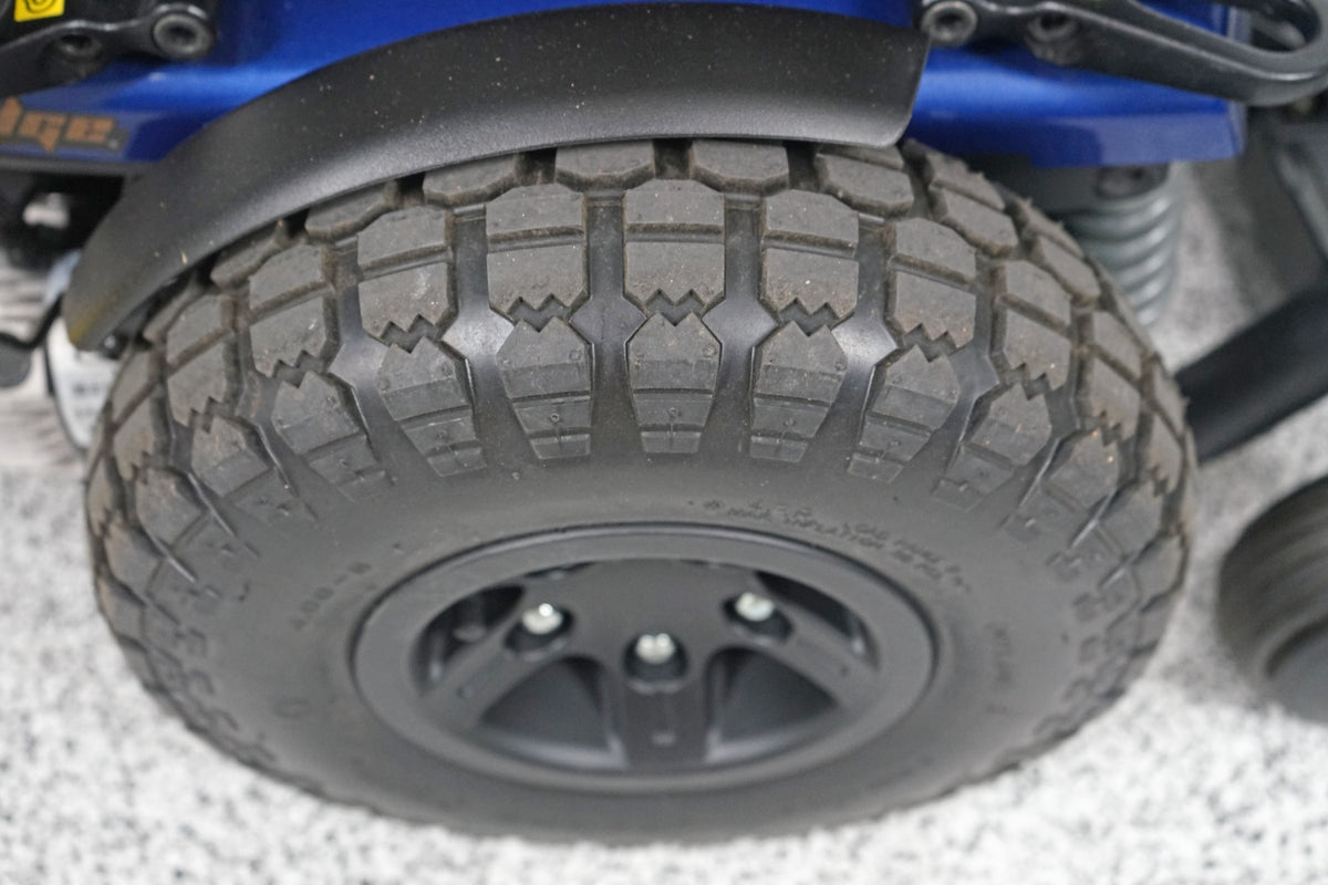 Quantum Q6 Edge Power Wheelchair Large Knobby Tires - 7883