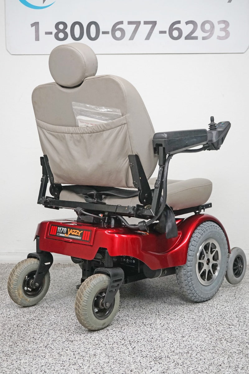 Jazzy 1170 XL Plus Heavy Duty Power Wheelchair - 6110