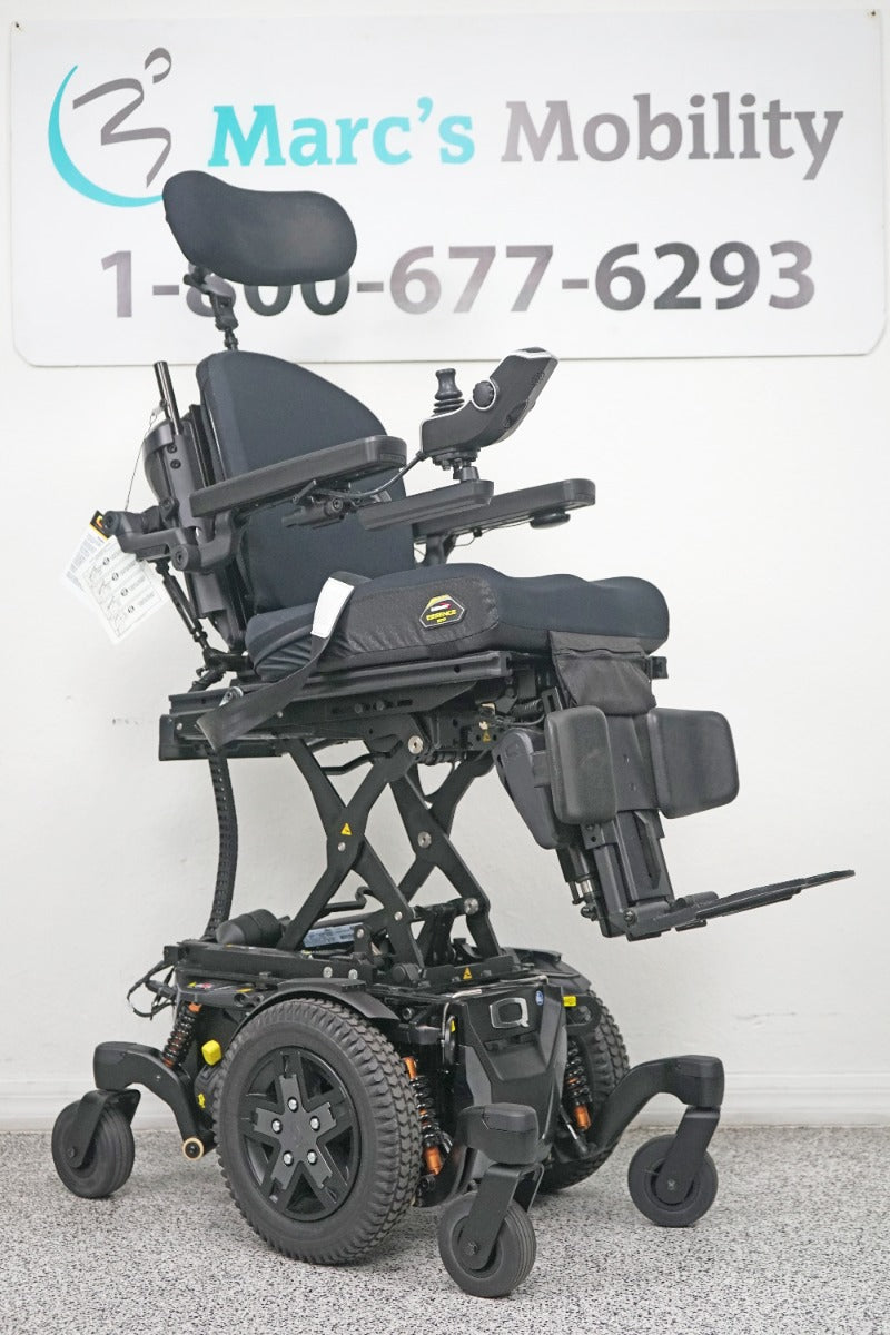 Quantum Edge 3 Stretto Power Wheelchair 12" iLevel Seat Lift, Tilt, Recline & Legs - 7814