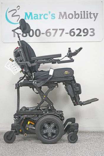 Quantum Edge 3 Stretto Power Wheelchair 12" iLevel Seat Lift, Tilt, Recline & Legs - 7814