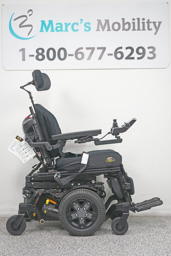 Quantum Edge 3 Stretto Power Wheelchair 12" iLevel Seat Lift, Tilt, Recline & Legs - 7814