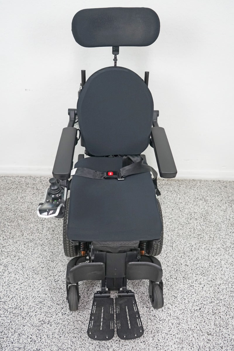 Quantum Edge 3 Stretto Power Wheelchair 12" iLevel Seat Lift, Tilt, Recline & Legs - 7814