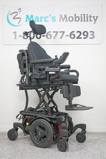 Quantum Edge 3 Stretto Power Wheelchair 12" iLevel Seat Lift & Tilt - 7852