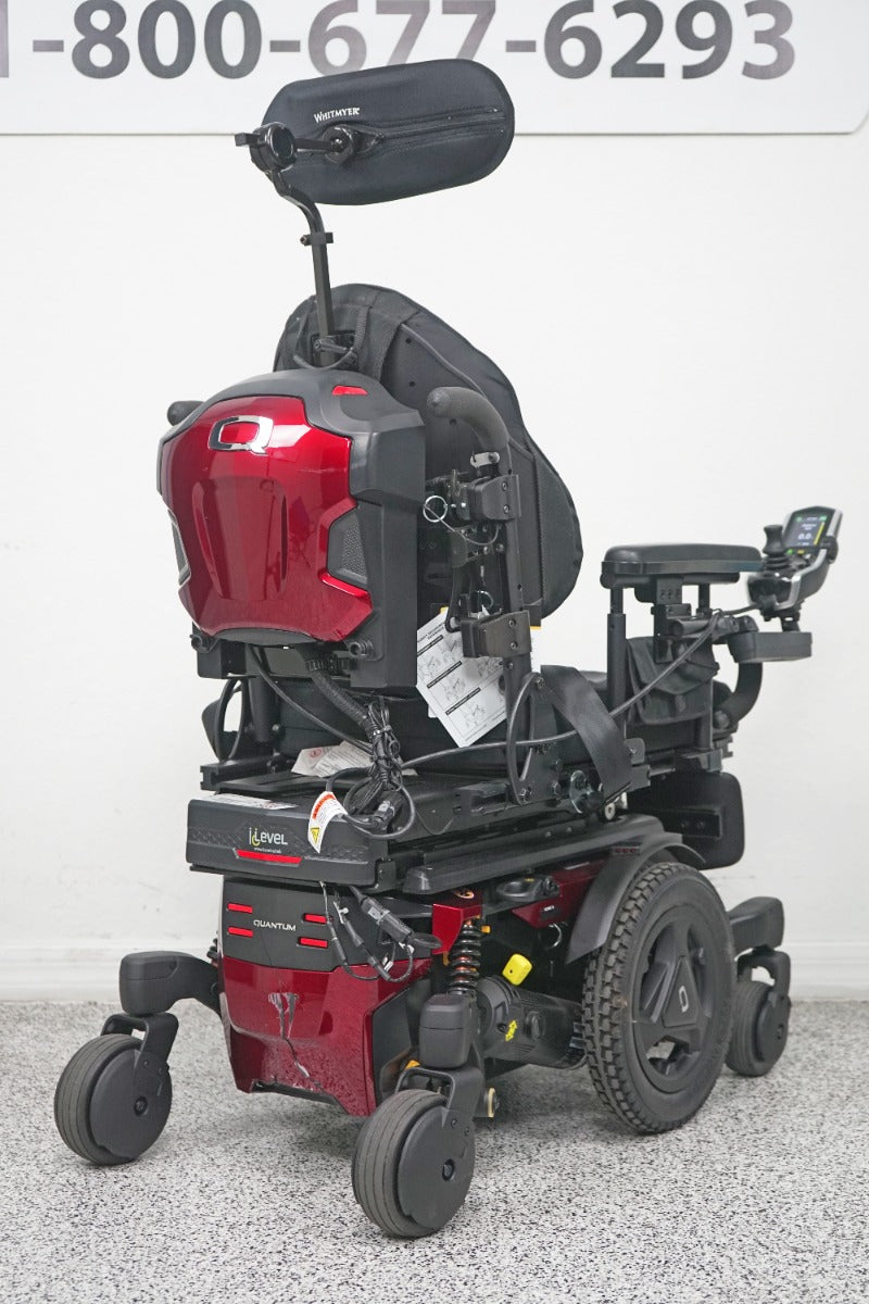 Quantum Edge 3 Stretto Power Wheelchair 12" iLevel Seat Lift & Tilt - 7852