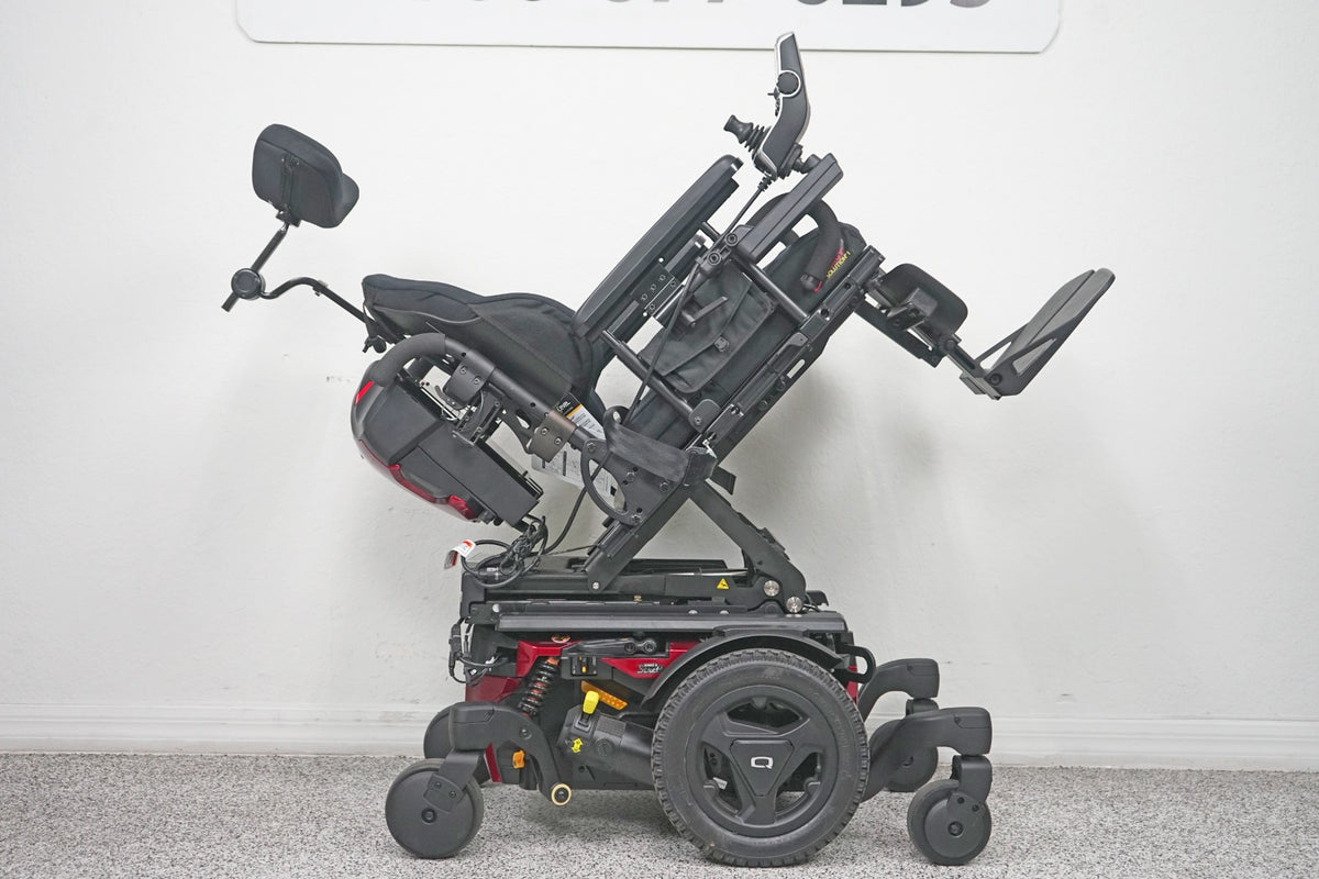 Quantum Edge 3 Stretto Power Wheelchair 12" iLevel Seat Lift & Tilt - 7852