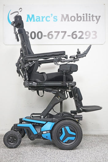 Permobil F3 Power Wheelchair 12" Seat Lift, Tilt, Recline, Legs & Anterior Tilt - 6123