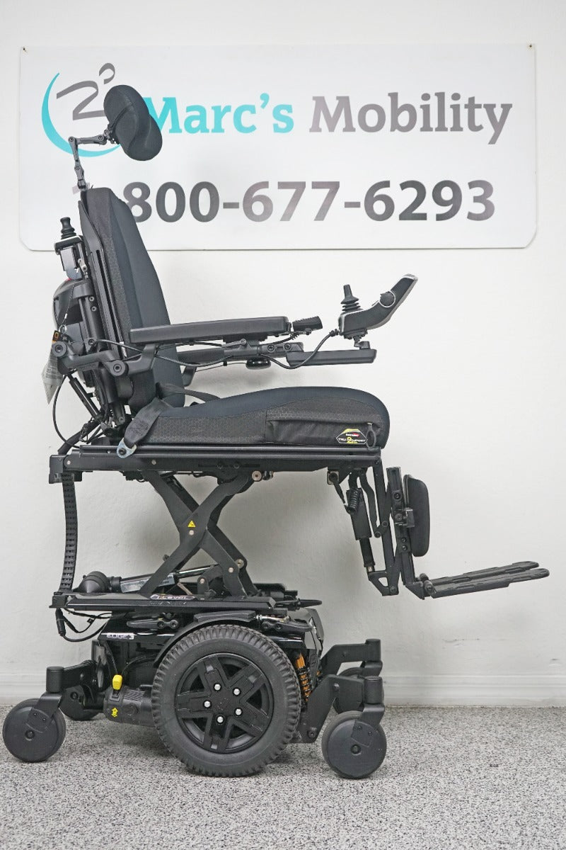 Quantum Edge 3 Power Wheelchair 12" iLevel Seat Lift, Tilt, Recline & Legs - 7882