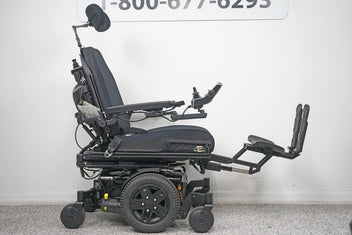 Quantum Edge 3 Power Wheelchair 12" iLevel Seat Lift, Tilt, Recline & Legs - 7882
