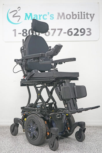 Quantum Edge 3 Stretto Power Wheelchair 12" iLevel Seat Lift, Tilt, Recline & Legs - 7903