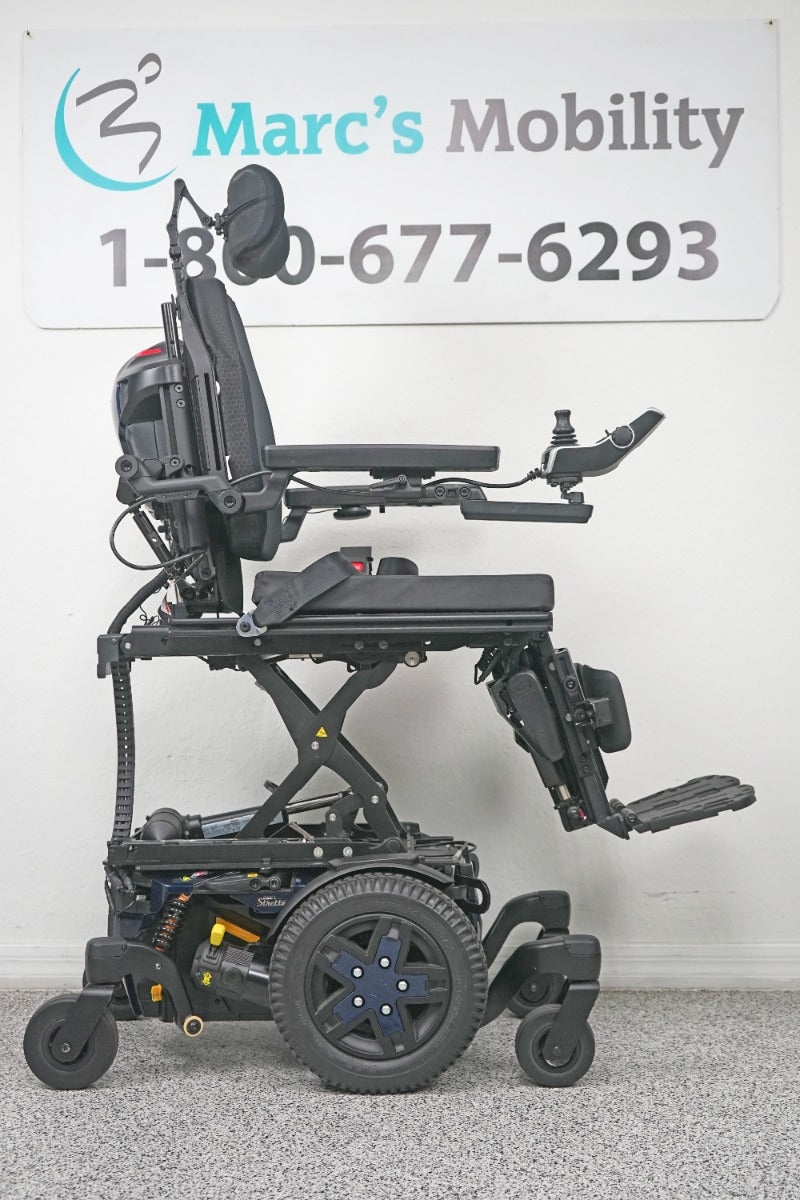Quantum Edge 3 Stretto Power Wheelchair 12" iLevel Seat Lift, Tilt, Recline & Legs - 7903
