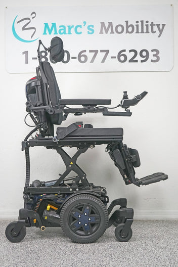 Quantum Edge 3 Stretto Power Wheelchair 12" iLevel Seat Lift, Tilt, Recline & Legs - 7903
