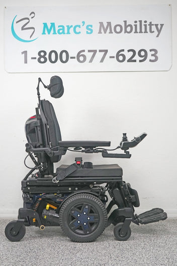 Quantum Edge 3 Stretto Power Wheelchair 12" iLevel Seat Lift, Tilt, Recline & Legs - 7903