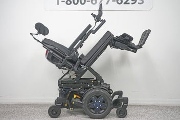 Quantum Edge 3 Stretto Power Wheelchair 12" iLevel Seat Lift, Tilt, Recline & Legs - 7903
