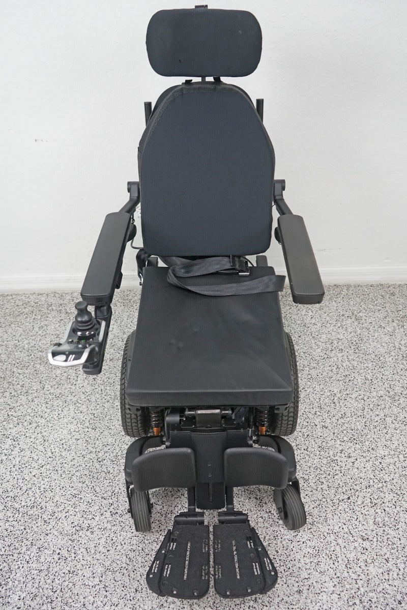 Quantum Edge 3 Stretto Power Wheelchair 12" iLevel Seat Lift, Tilt, Recline & Legs - 7903