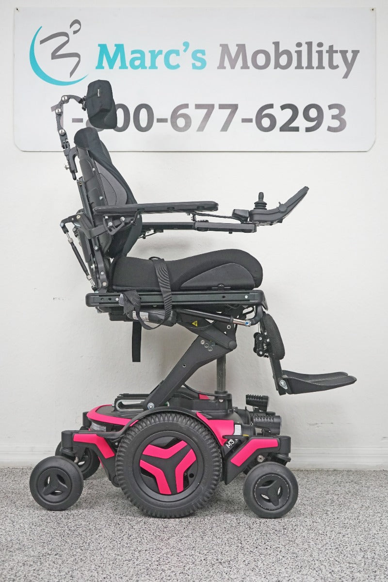 Permobil M3 Power Wheelchair 12" Seat Lift, Tilt, Recline & Legs - 7923