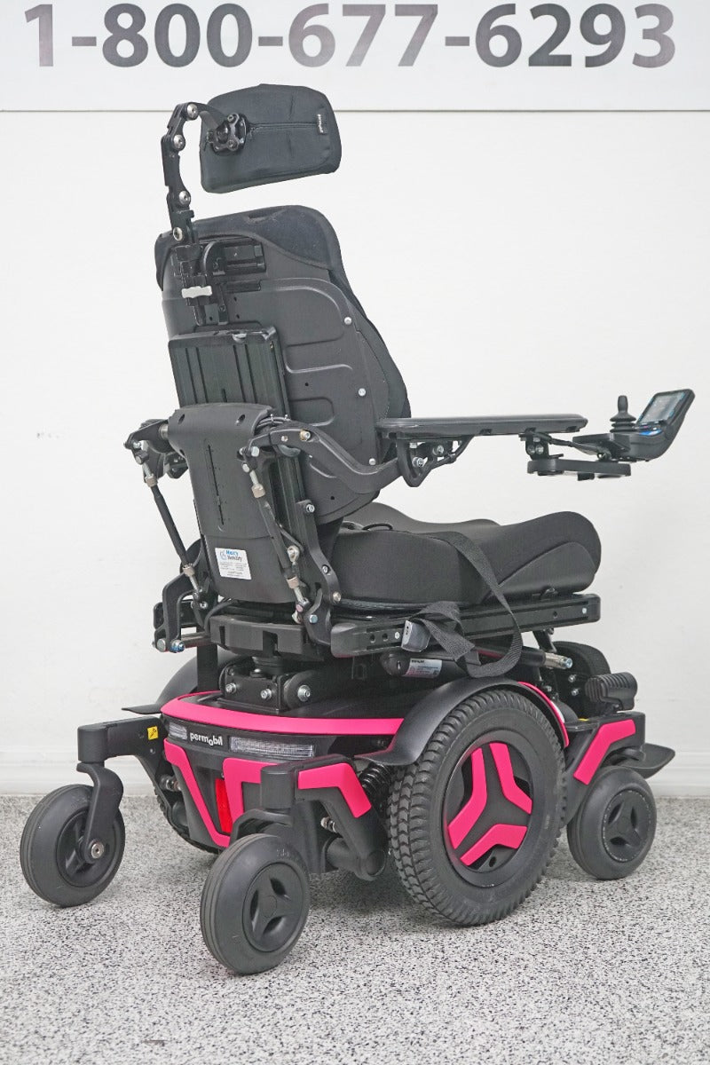 Permobil M3 Power Wheelchair 12" Seat Lift, Tilt, Recline & Legs - 7923