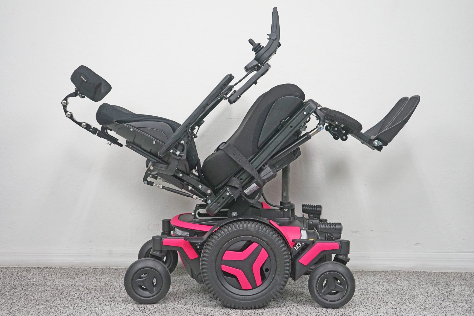 Permobil M3 Power Wheelchair 12" Seat Lift, Tilt, Recline & Legs - 7923
