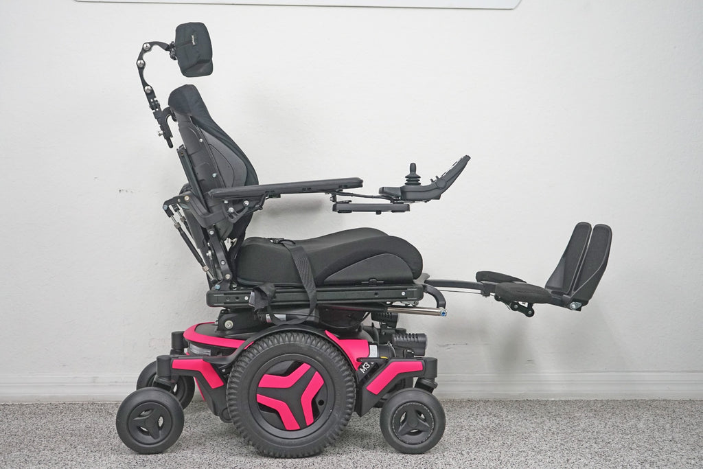 Permobil M3 Power Wheelchair 12" Seat Lift, Tilt, Recline & Legs - 7923