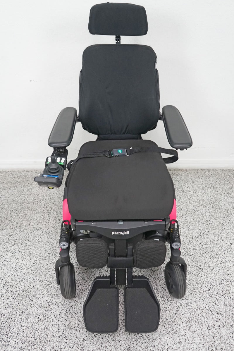 Permobil M3 Power Wheelchair 12" Seat Lift, Tilt, Recline & Legs - 7923