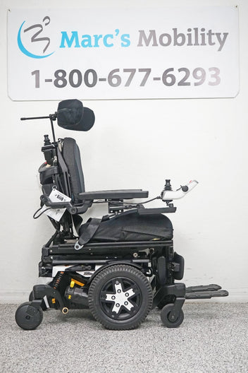 Quantum Edge 3 Stretto Power Wheelchair 12" iLevel Seat Lift, Tilt, Recline & Legs - 6193
