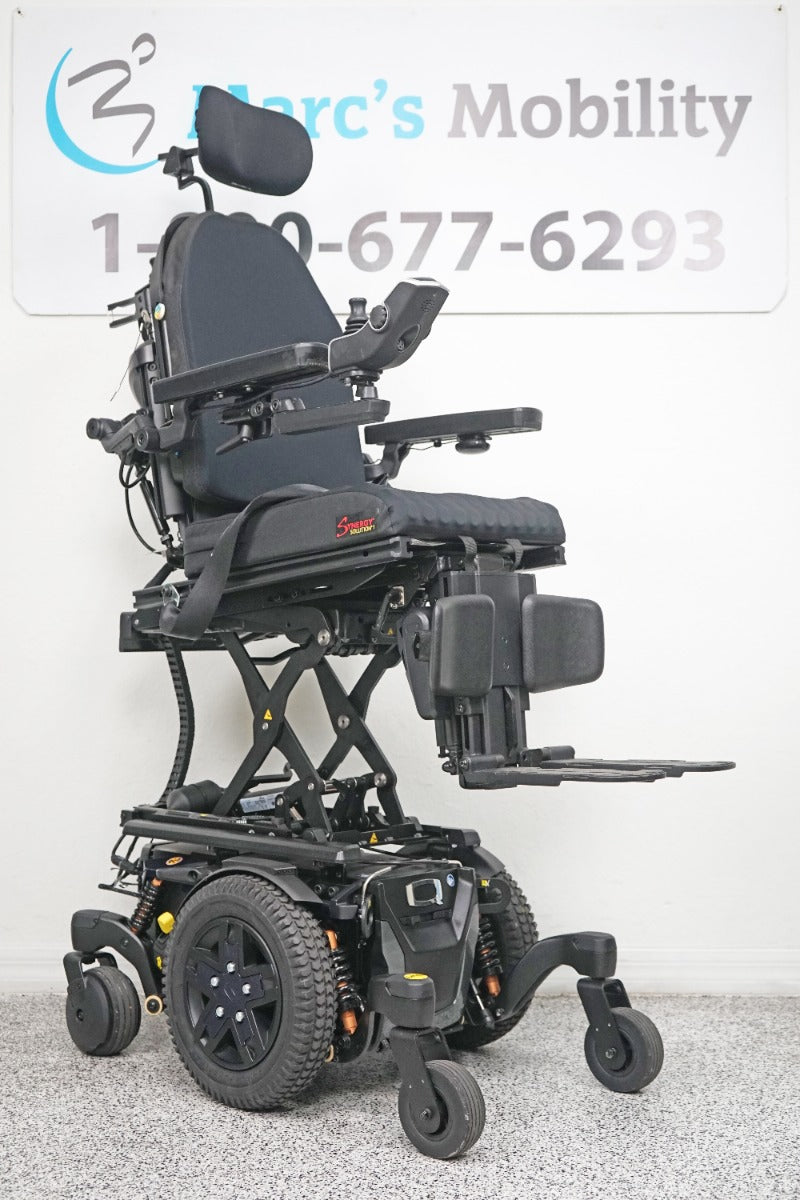 Quantum Edge 3 Stretto Power Wheelchair 12" iLevel Seat Lift, Tilt, Recline & Legs - 6048