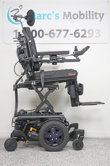 Quantum Edge 3 Stretto Power Wheelchair 12" iLevel Seat Lift, Tilt, Recline & Legs - 6048