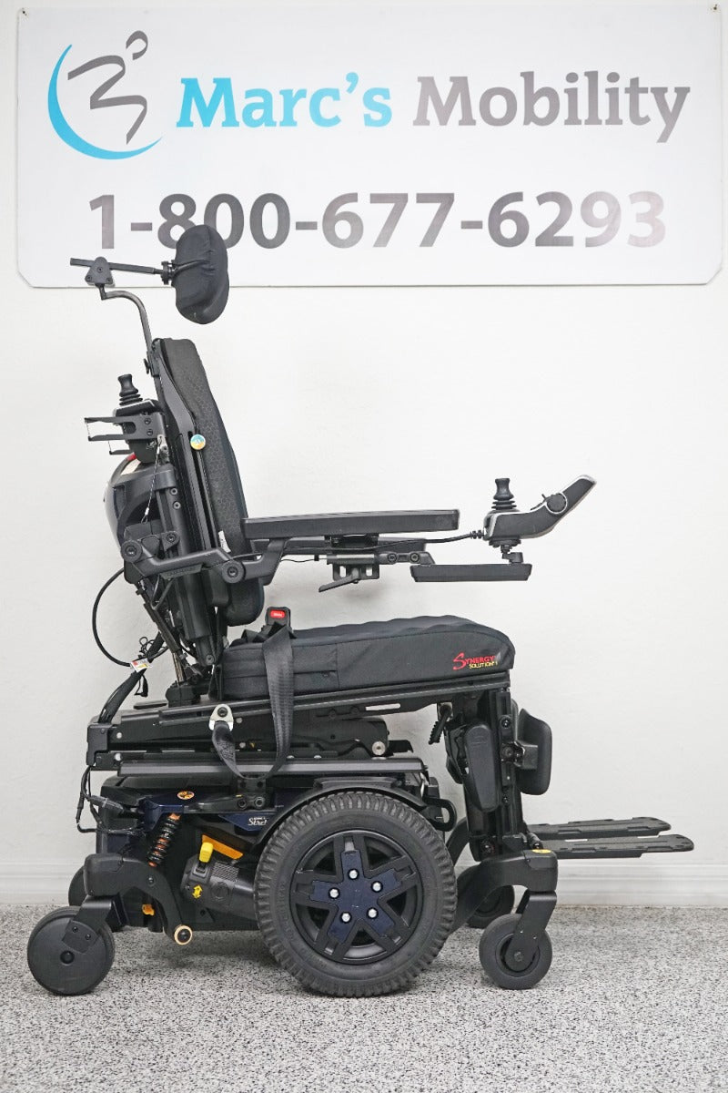 Quantum Edge 3 Stretto Power Wheelchair 12" iLevel Seat Lift, Tilt, Recline & Legs - 6048