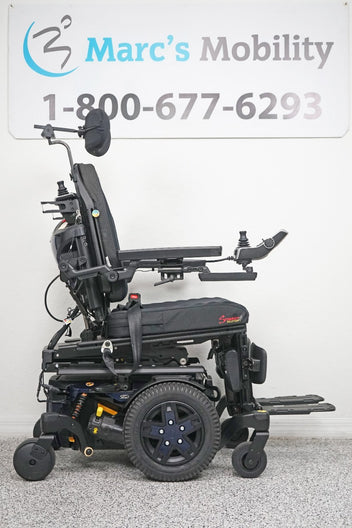Quantum Edge 3 Stretto Power Wheelchair 12" iLevel Seat Lift, Tilt, Recline & Legs - 6048