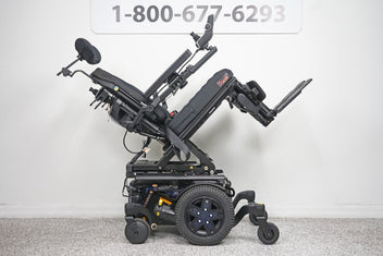 Quantum Edge 3 Stretto Power Wheelchair 12" iLevel Seat Lift, Tilt, Recline & Legs - 6048