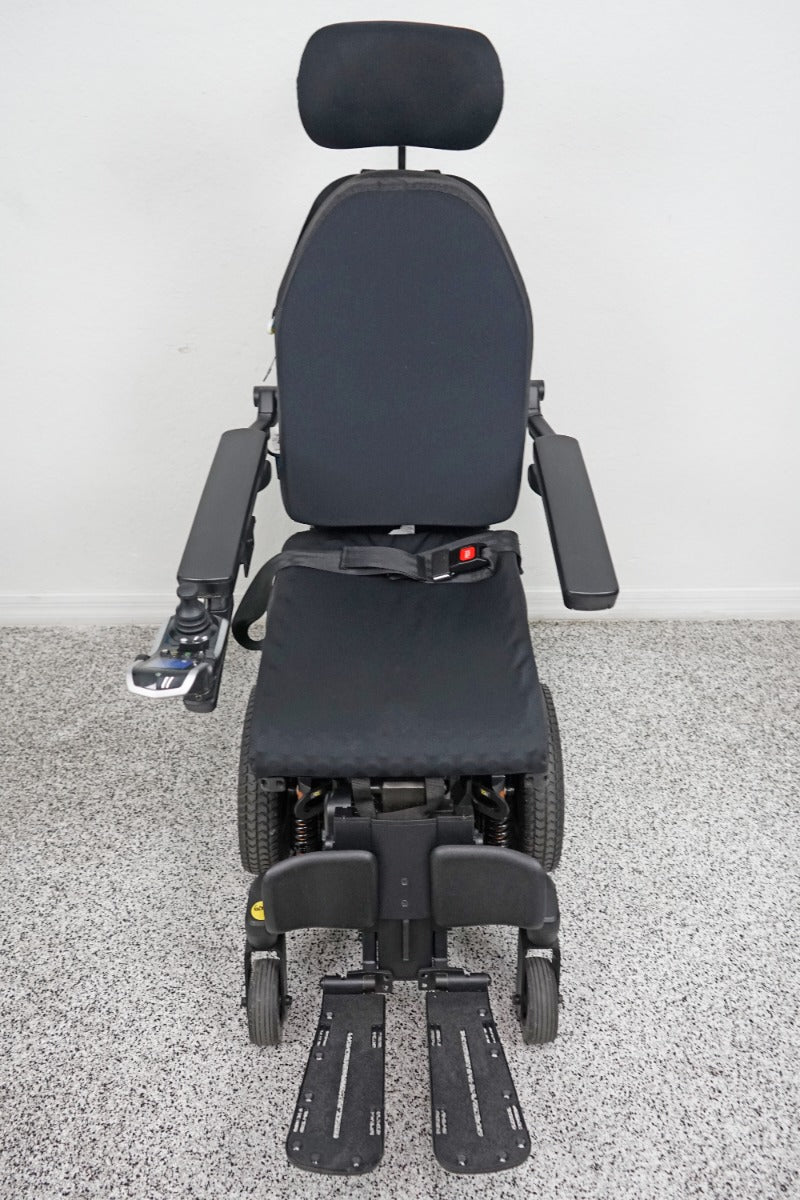 Quantum Edge 3 Stretto Power Wheelchair 12" iLevel Seat Lift, Tilt, Recline & Legs - 6048