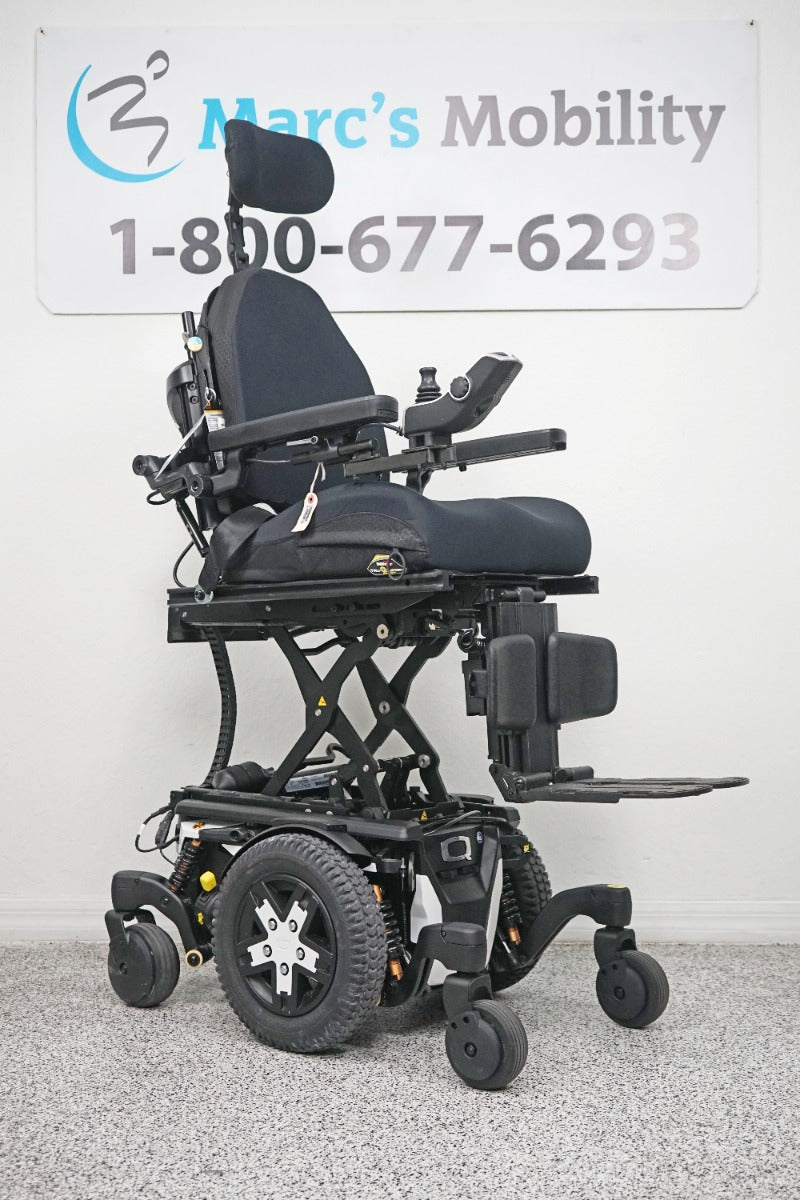 Quantum Edge 3 Stretto Power Wheelchair 12" iLevel Seat Lift, Tilt, Recline & Legs - 6210
