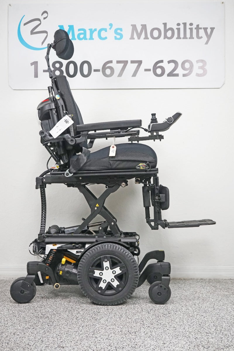 Quantum Edge 3 Stretto Power Wheelchair 12" iLevel Seat Lift, Tilt, Recline & Legs - 6210