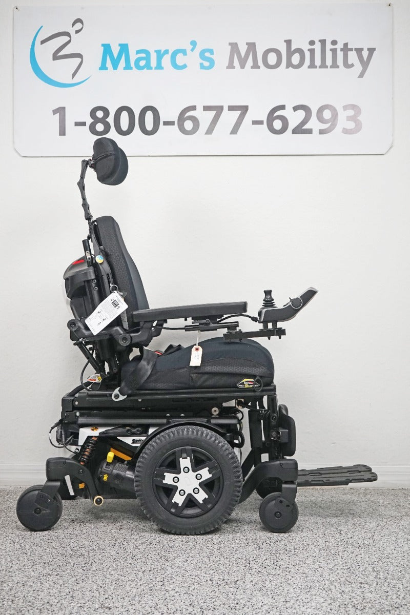Quantum Edge 3 Stretto Power Wheelchair 12" iLevel Seat Lift, Tilt, Recline & Legs - 6210