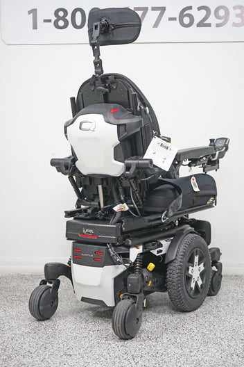 Quantum Edge 3 Stretto Power Wheelchair 12" iLevel Seat Lift, Tilt, Recline & Legs - 6210