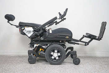 Quantum Edge 3 Stretto Power Wheelchair 12" iLevel Seat Lift, Tilt, Recline & Legs - 6210