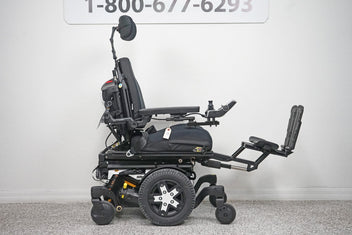Quantum Edge 3 Stretto Power Wheelchair 12" iLevel Seat Lift, Tilt, Recline & Legs - 6210