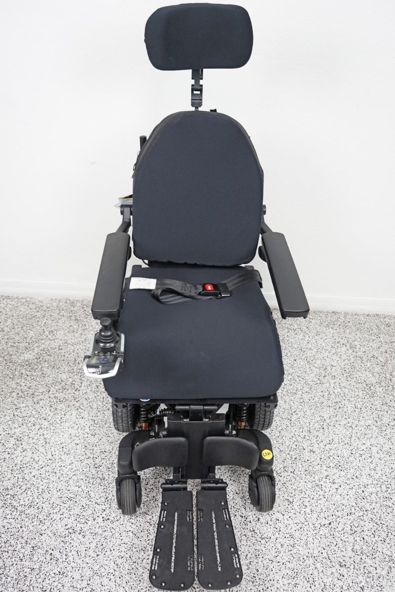 Quantum Edge 3 Stretto Power Wheelchair 12" iLevel Seat Lift, Tilt, Recline & Legs - 6210