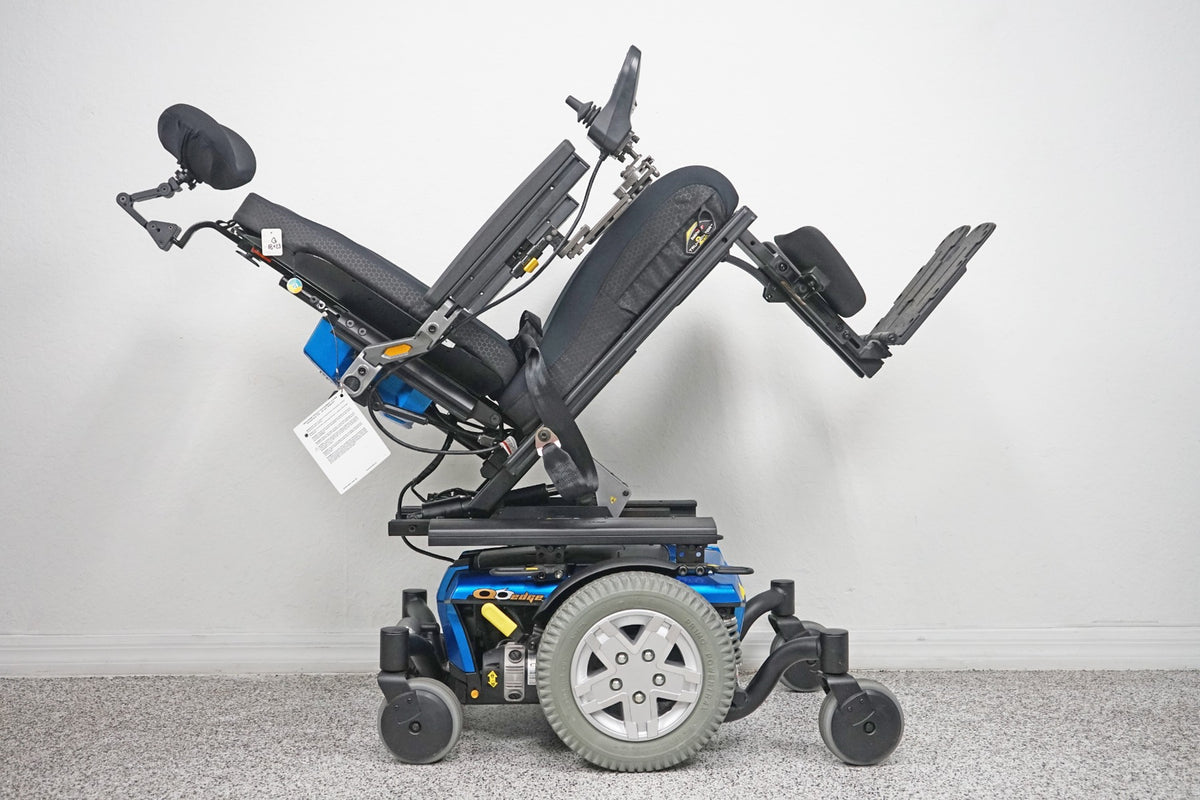 Quantum Q6 Edge Power Wheelchair w Electric Tilt - 6171