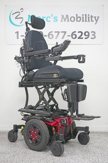 Quantum Edge 3 Power Wheelchair 12" iLevel Seat Lift, Tilt, Recline & Legs - 7990