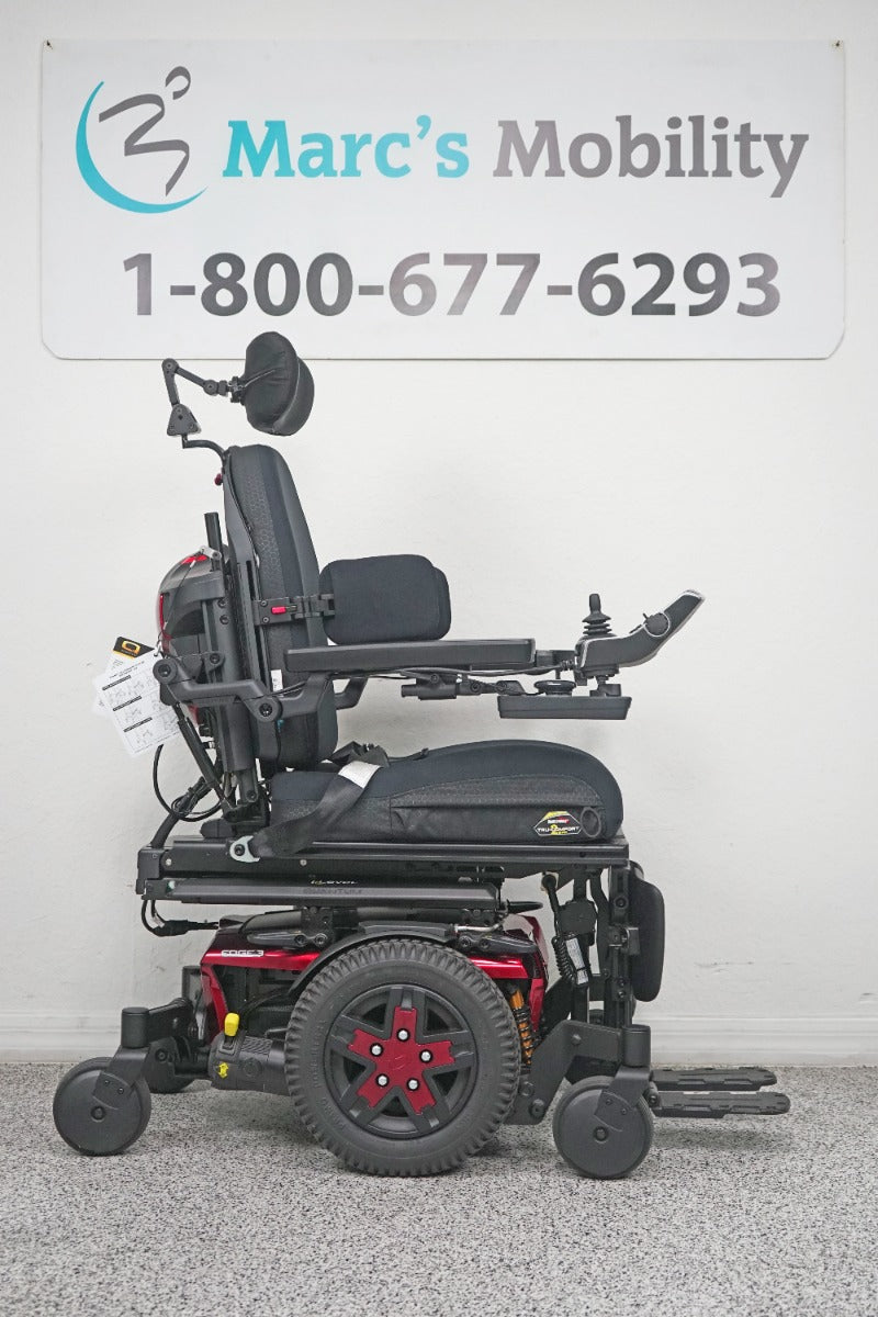 Quantum Edge 3 Power Wheelchair 12" iLevel Seat Lift, Tilt, Recline & Legs - 7990