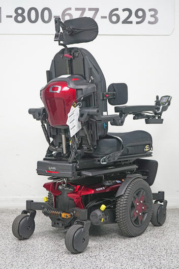 Quantum Edge 3 Power Wheelchair 12" iLevel Seat Lift, Tilt, Recline & Legs - 7990